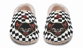 Lake Step Crystal Glow Checkered Bats V2 Winter Casual Shoes