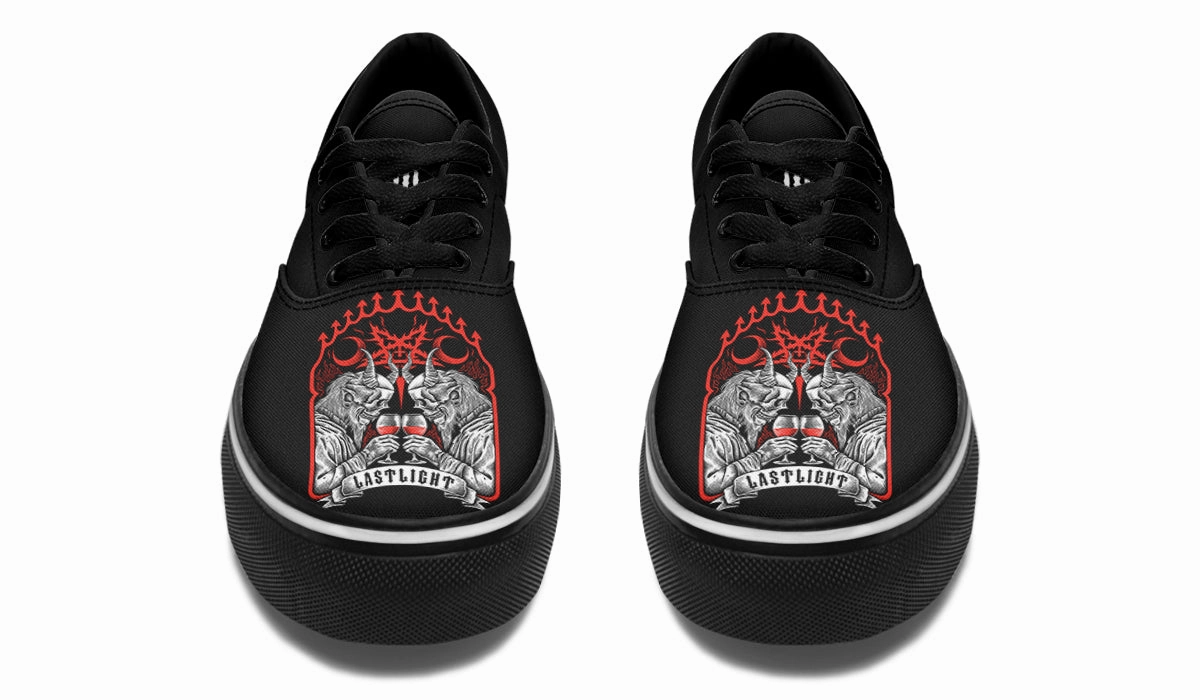 Cheers The Devil Classic Shoes Office Cool Craftsmanship