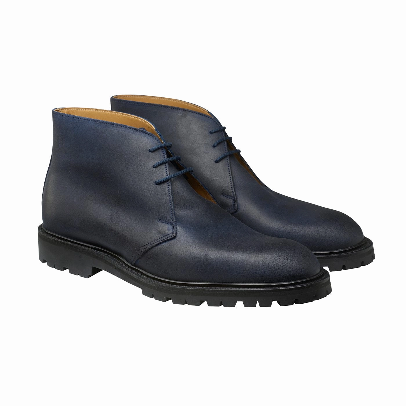 Canvas Lite Slip Block Chepstow 4 Navy Rough-Out Suede