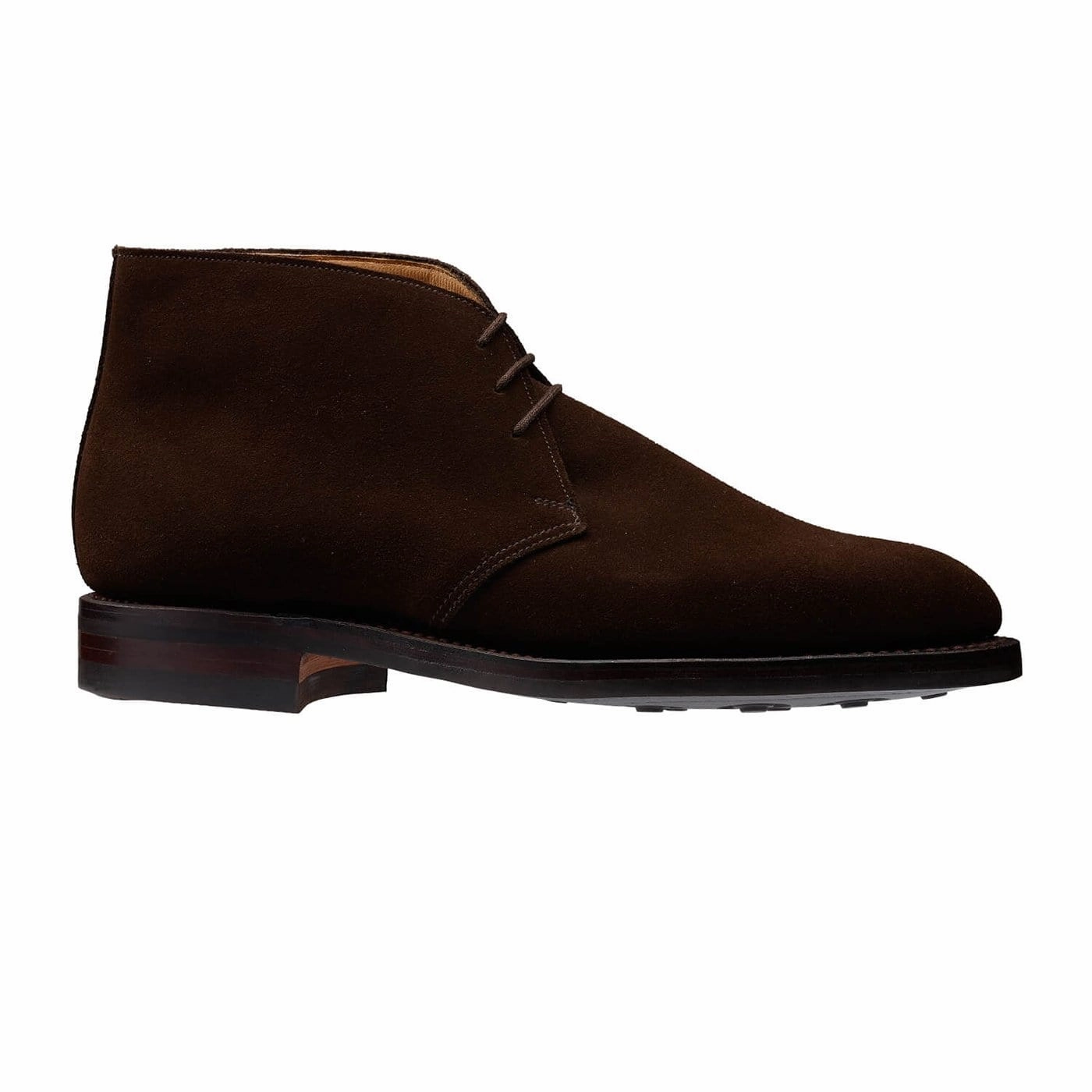 Chiltern Dark Brown Suede Comfortable Step