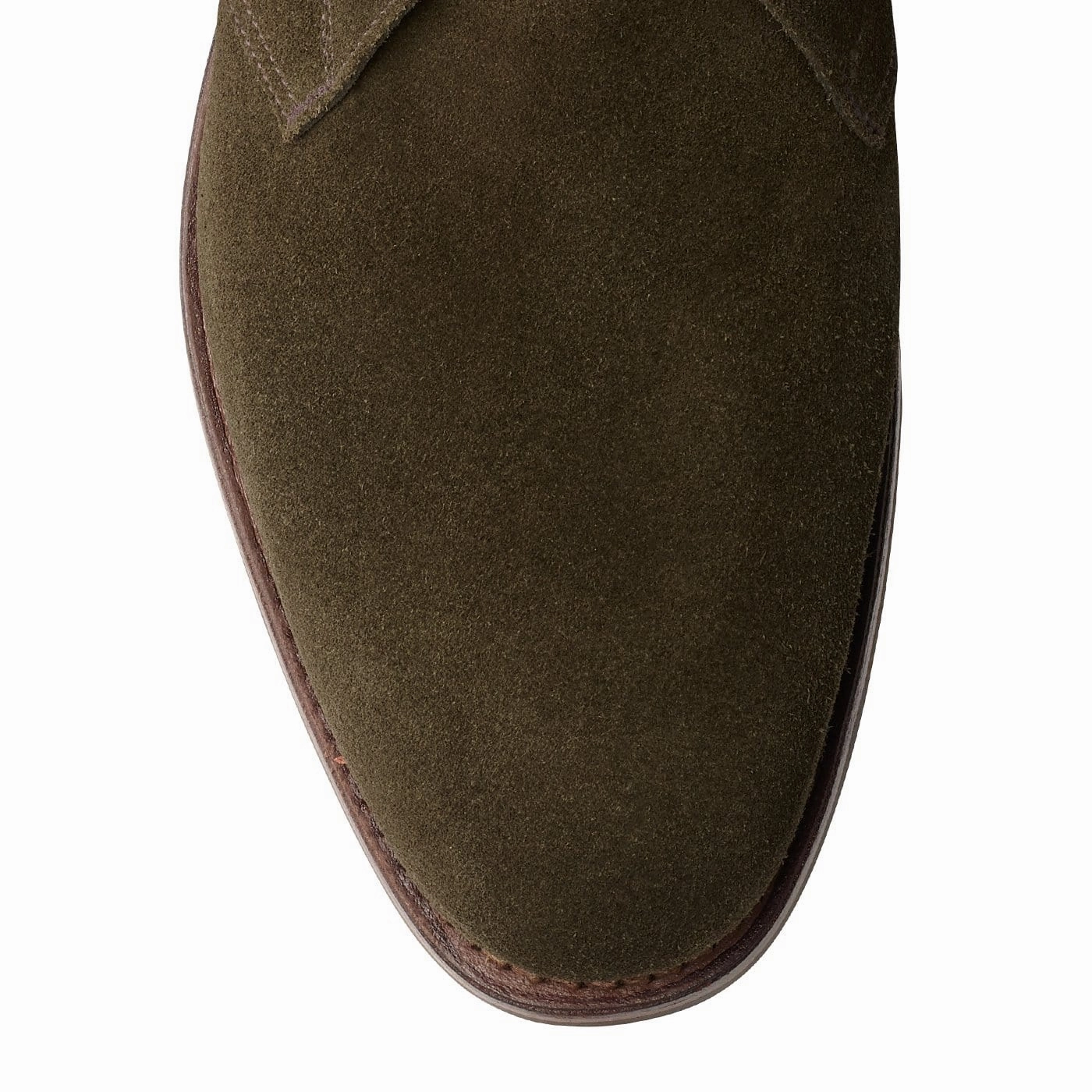 Chiltern Earth Green Suede Soft Lining