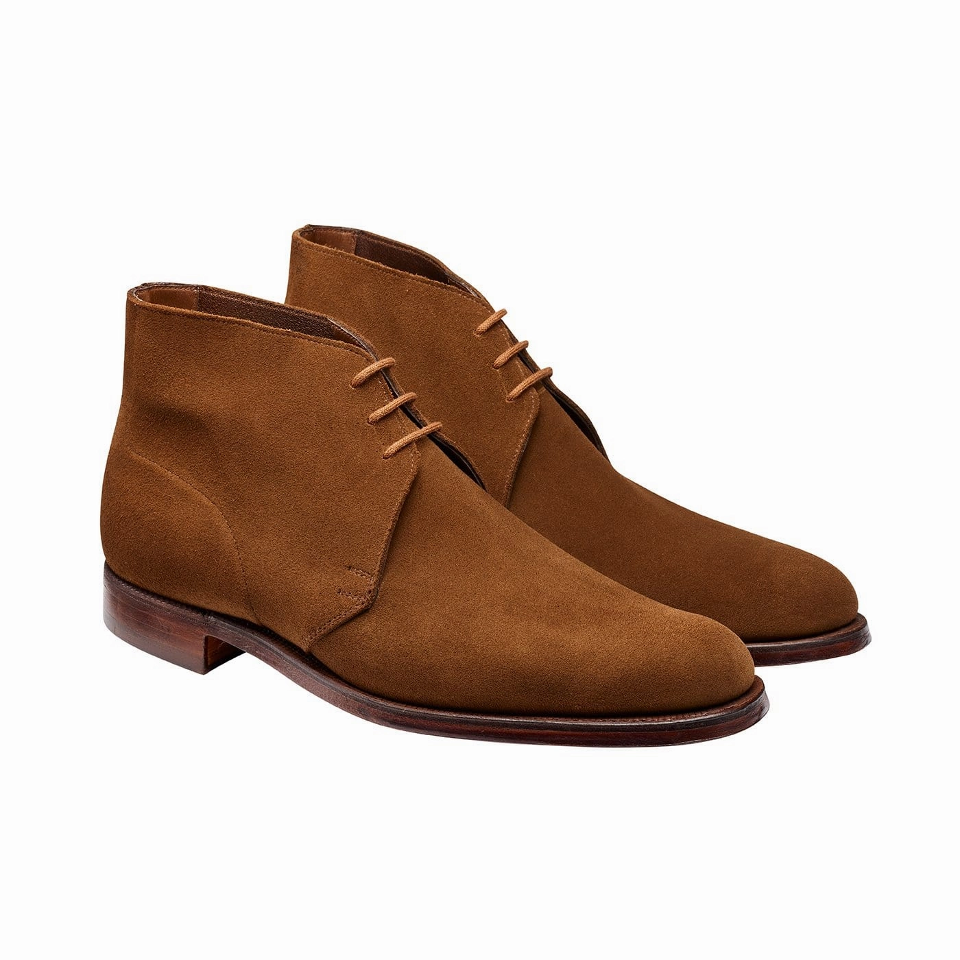 Crisp Lines Work Terrain Chukka Snuff Suede