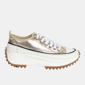 Chunky lace up sneakers with 2.03-inch heel.