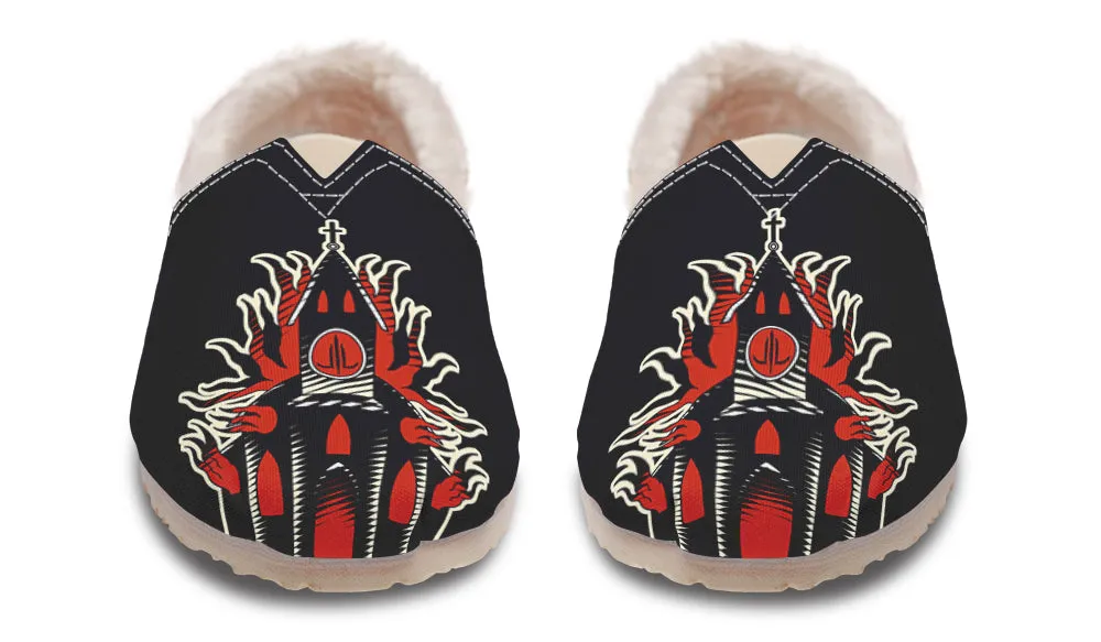 Church Burners Winter Casual Shoes Velvet Soft