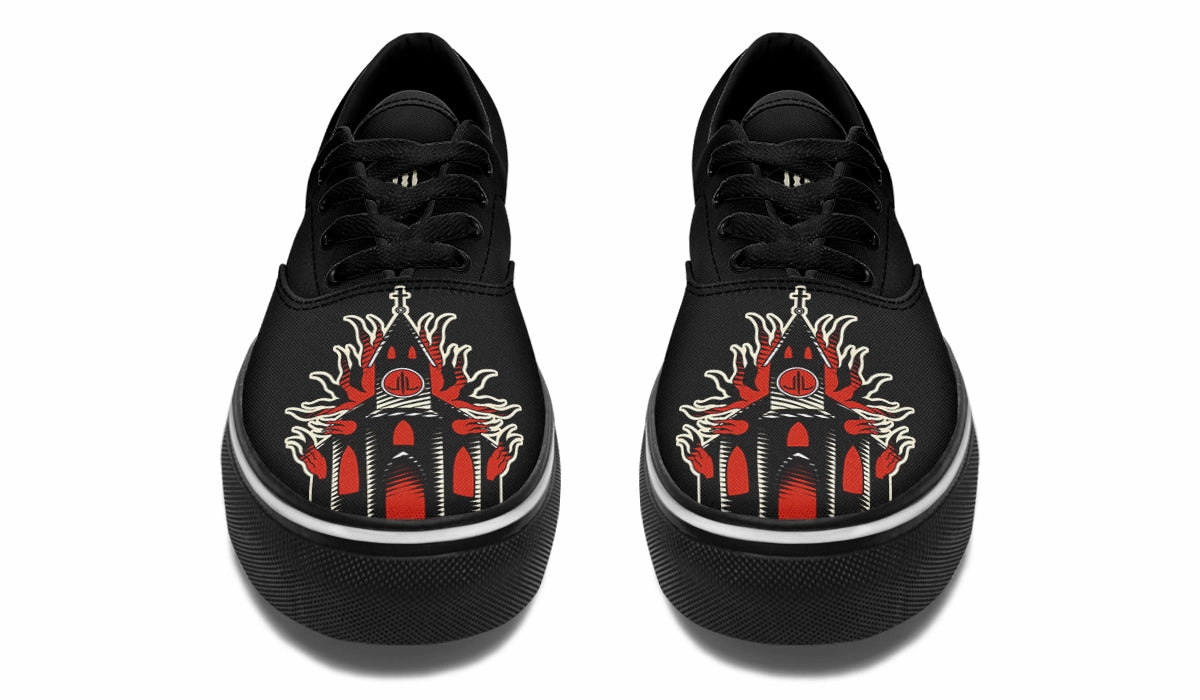 Church Burners Classic Shoes Padded Tongue Night Glow