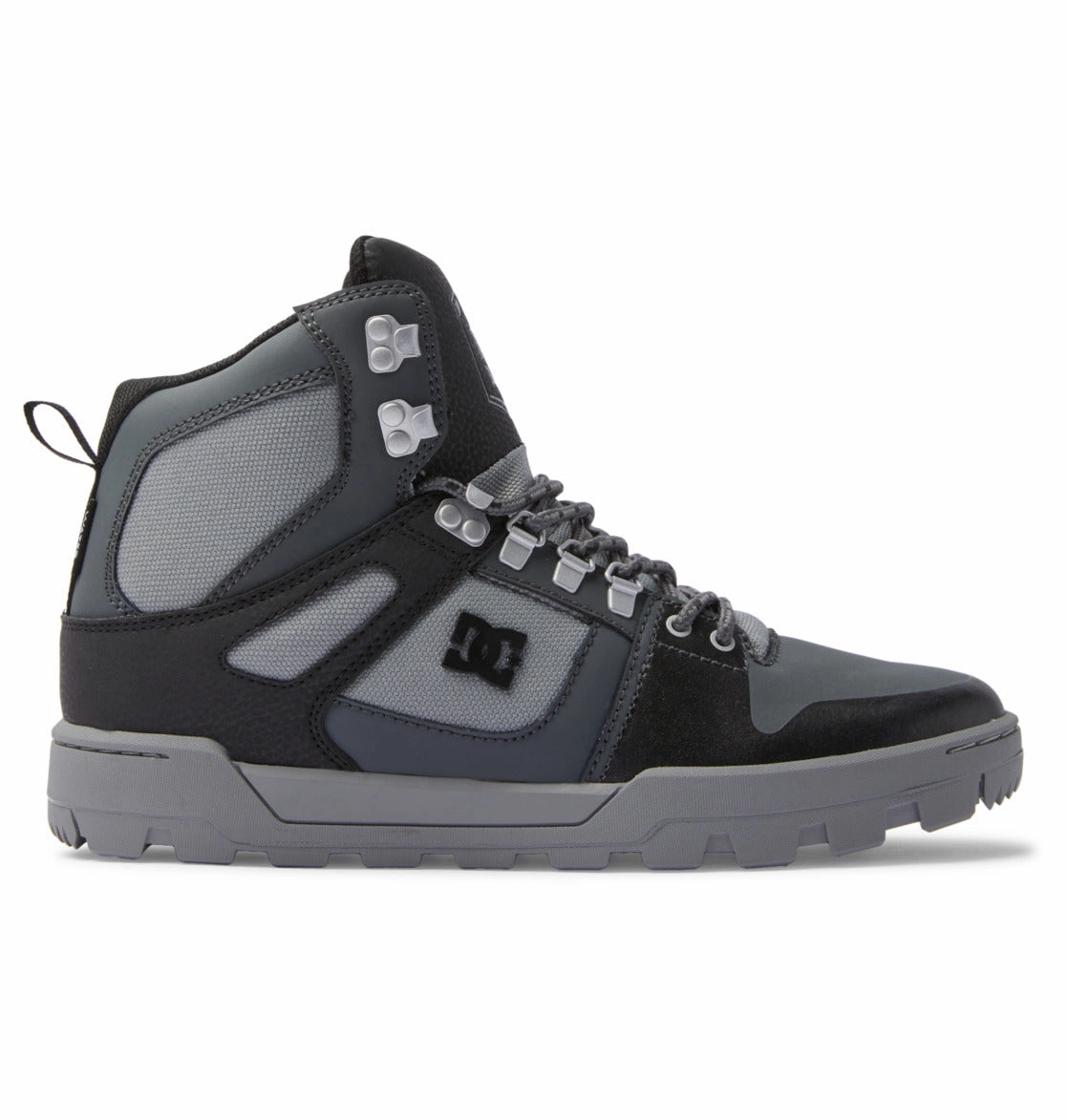 Lace Closure Men's Pure High-Top Water-Resistant Winter Boots