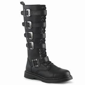 BOLT-425 Black Vegan Leather Everyday Pair Outback Proof