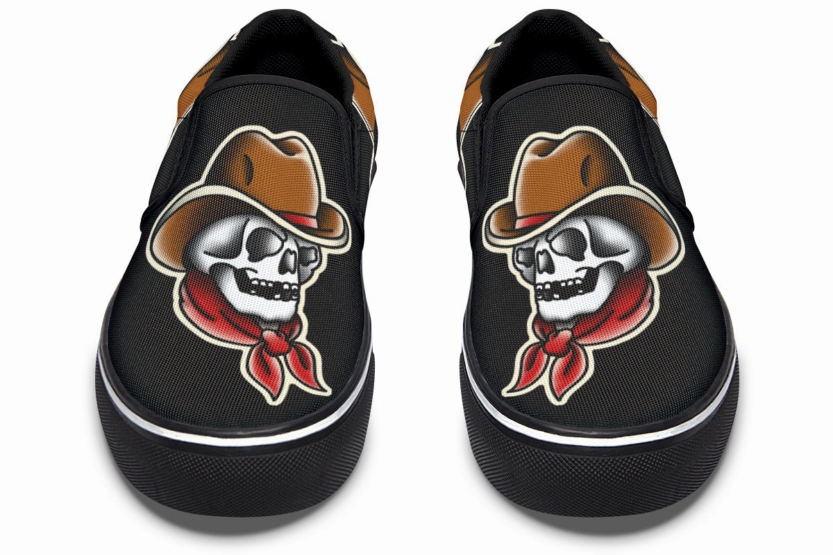 Cowboy Killer Slip On Shoes heel cup