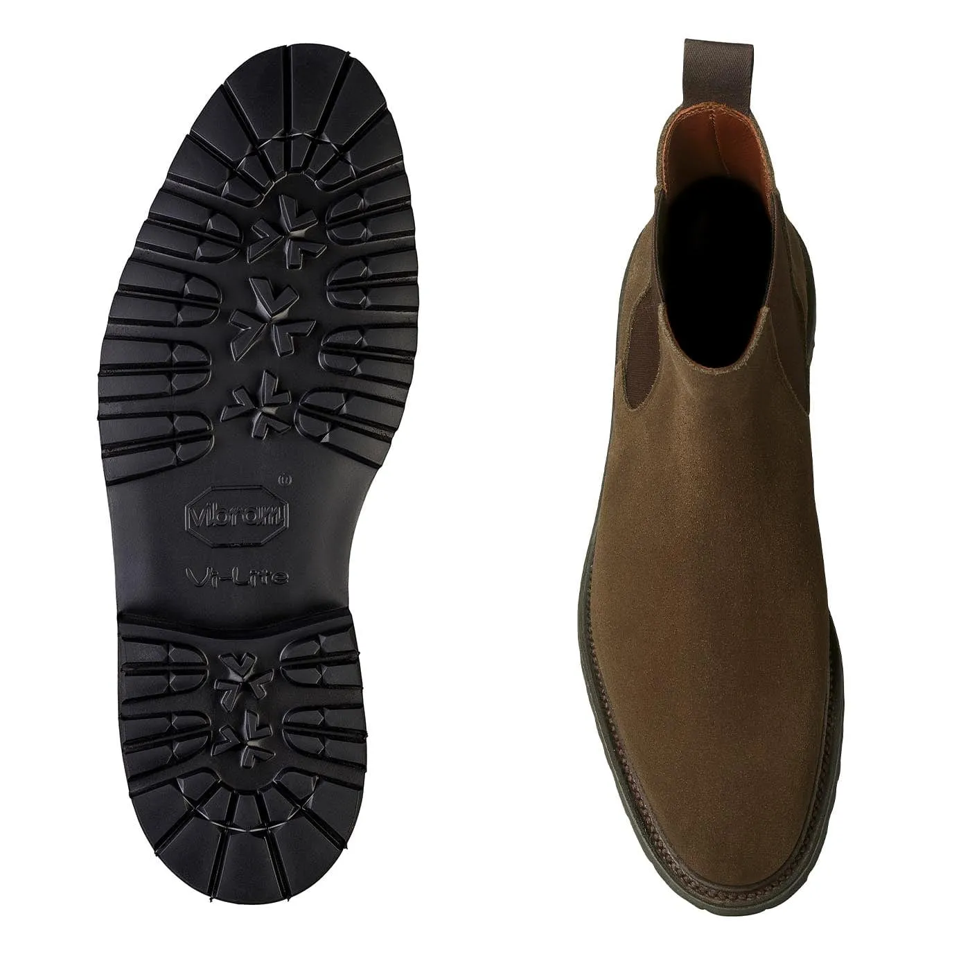 Poppy Slate Suede Crisp Look Heavy Grip