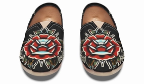 Rain Step Traditional Rose Casual Shoes