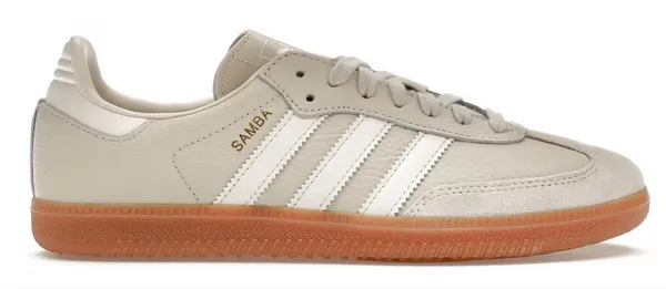 adidas Samba OG Aluminum Gum (Women's) synthetic leather