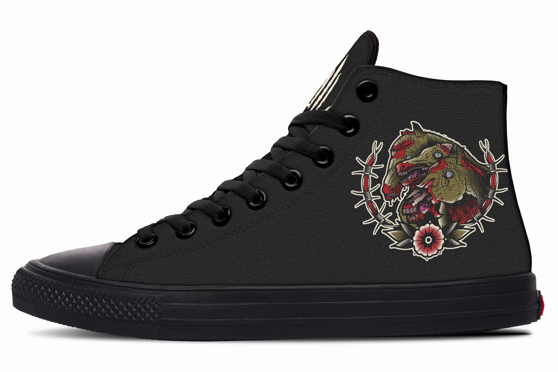 Street Edge Undead Pharaoh's Horses High Tops