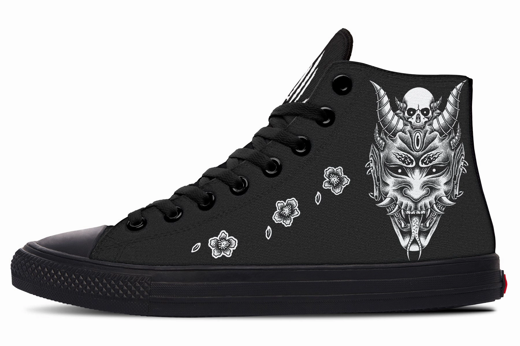 Sun Guard Hannya Mask High Tops