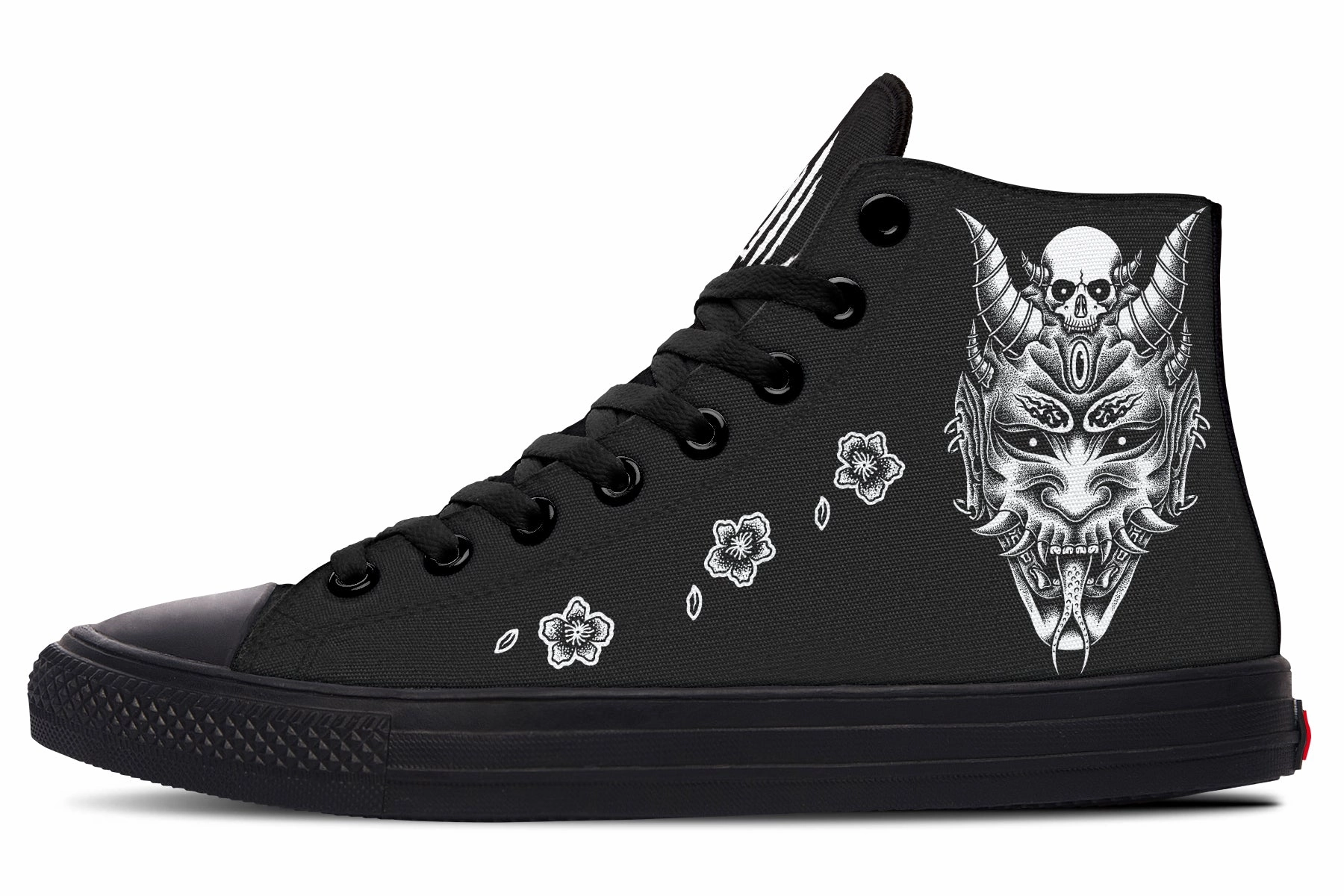 City Bright Hannya Mask High Tops