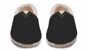 Black Winter Casual Shoes velcro