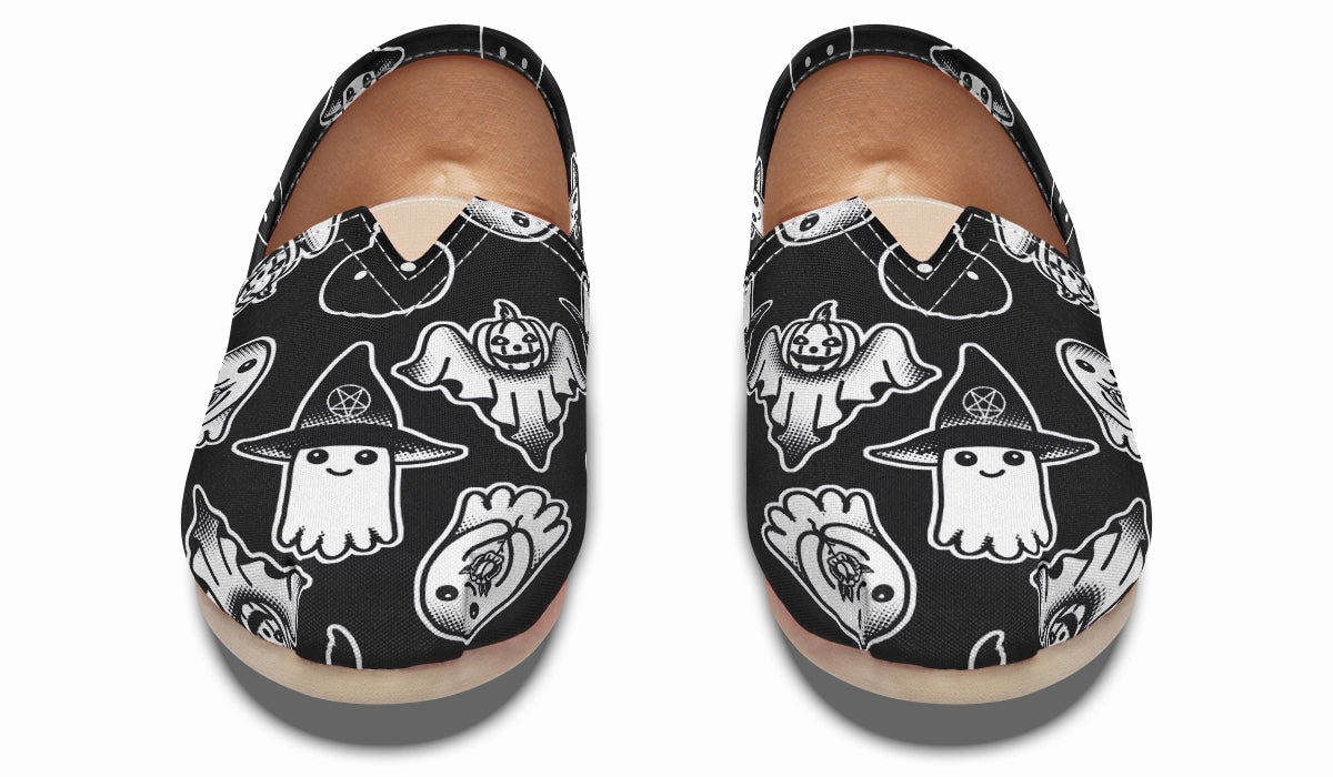 Street Cool Spooky Ghost Casual Shoes