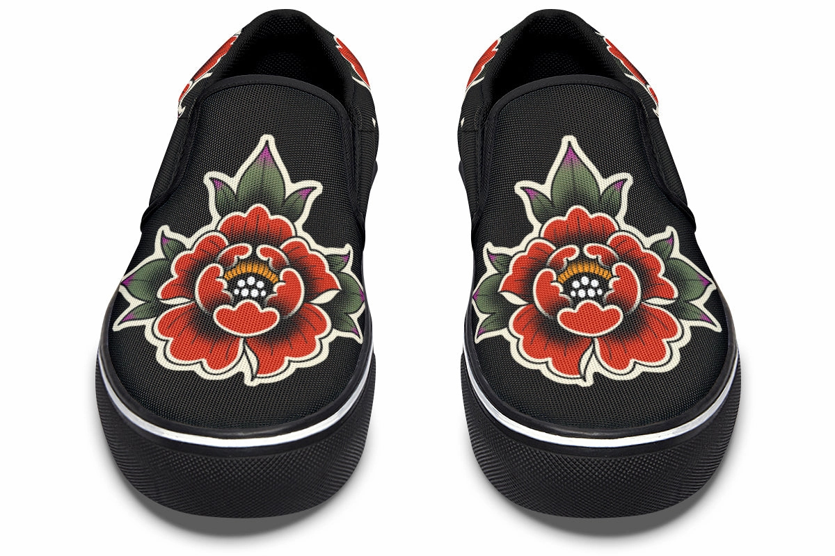 Peony Slip On Shoes Foot Glow