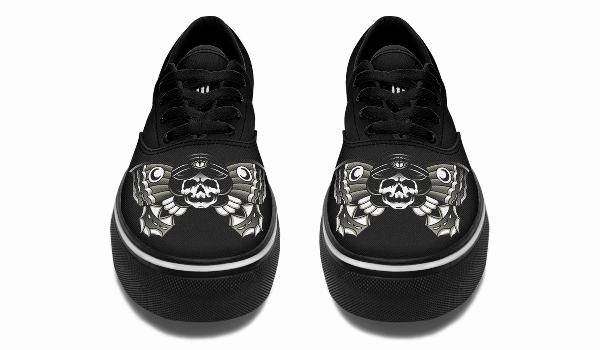 Comfortable Insole Undead Butterfly Girl Classic Shoes