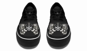 Undead Butterfly Girl Classic Shoes mesh construction Desert Cool