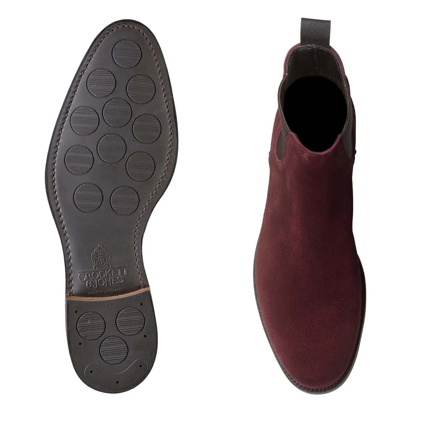 fashionable footwear Effortless Look Margie Plum Calf Suede