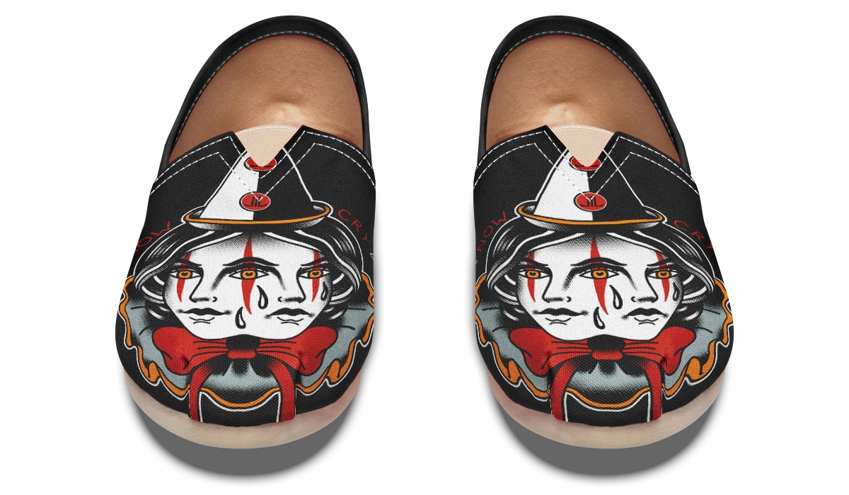 Smile Now Cry Later Casual Shoes Anti Bacterial Brave Walk