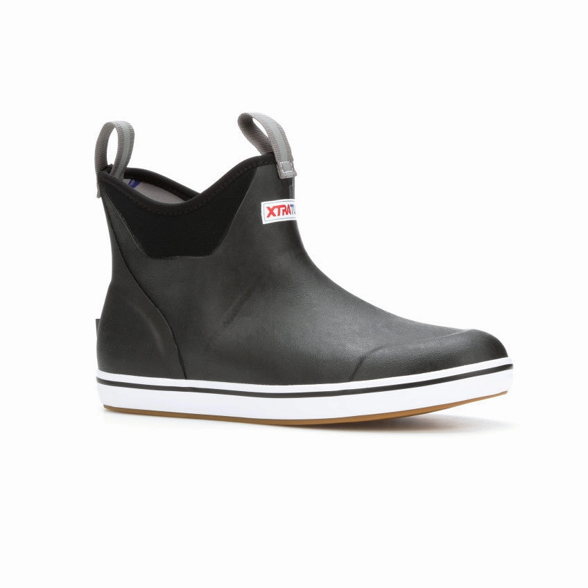 ANKLE DECK BOOT BLACK Modern Design Minimalist Style