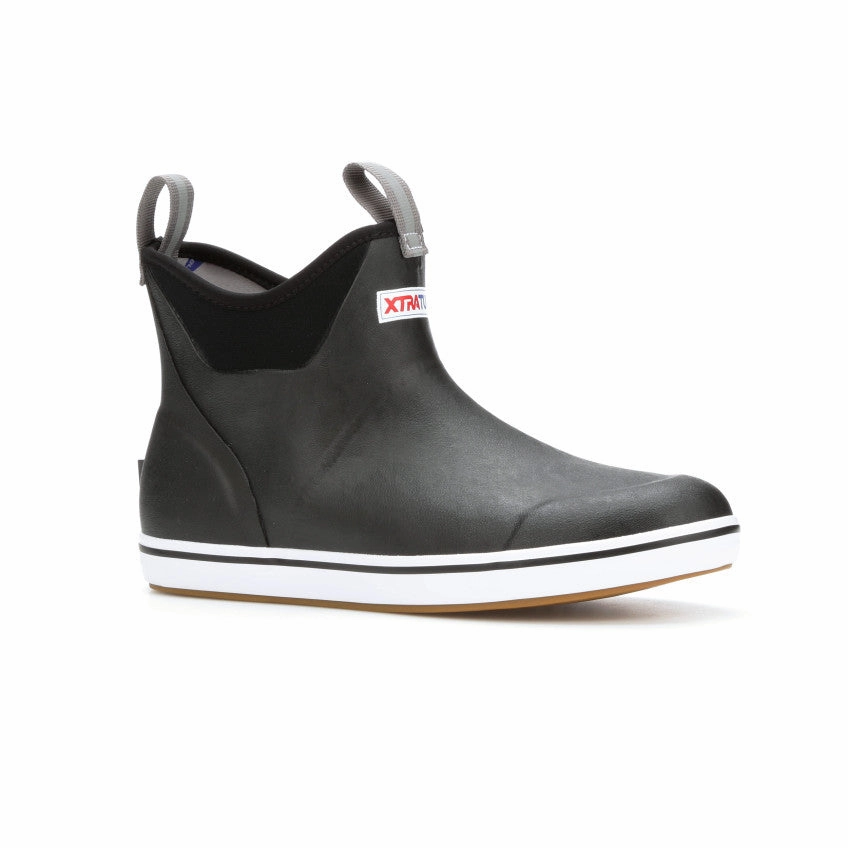 ANKLE DECK BOOT BLACK Modern Design Minimalist Style