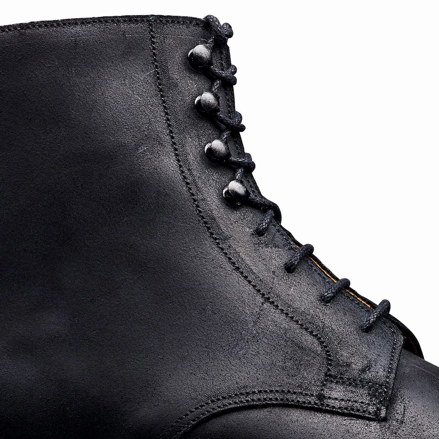 Cold-resistant Air Flow Coniston Black Rough-Out Suede