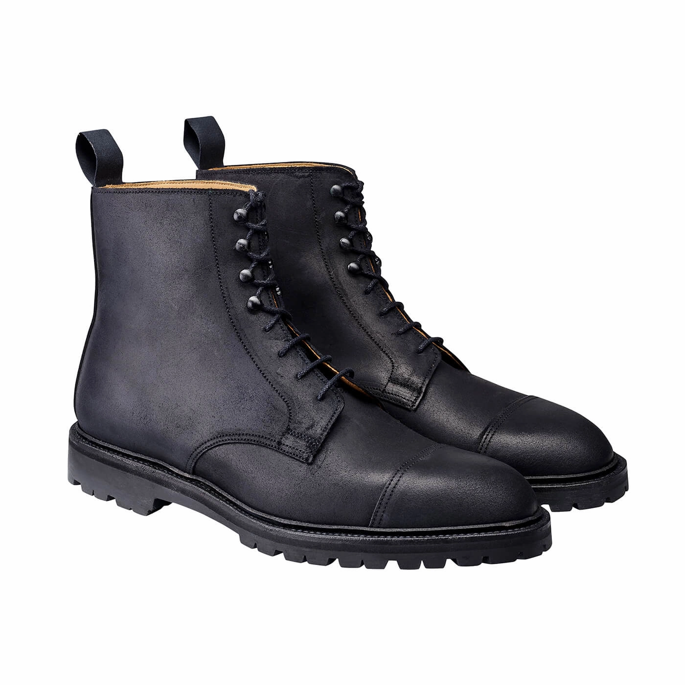 Deep Freeze Coniston Black Rough-Out Suede