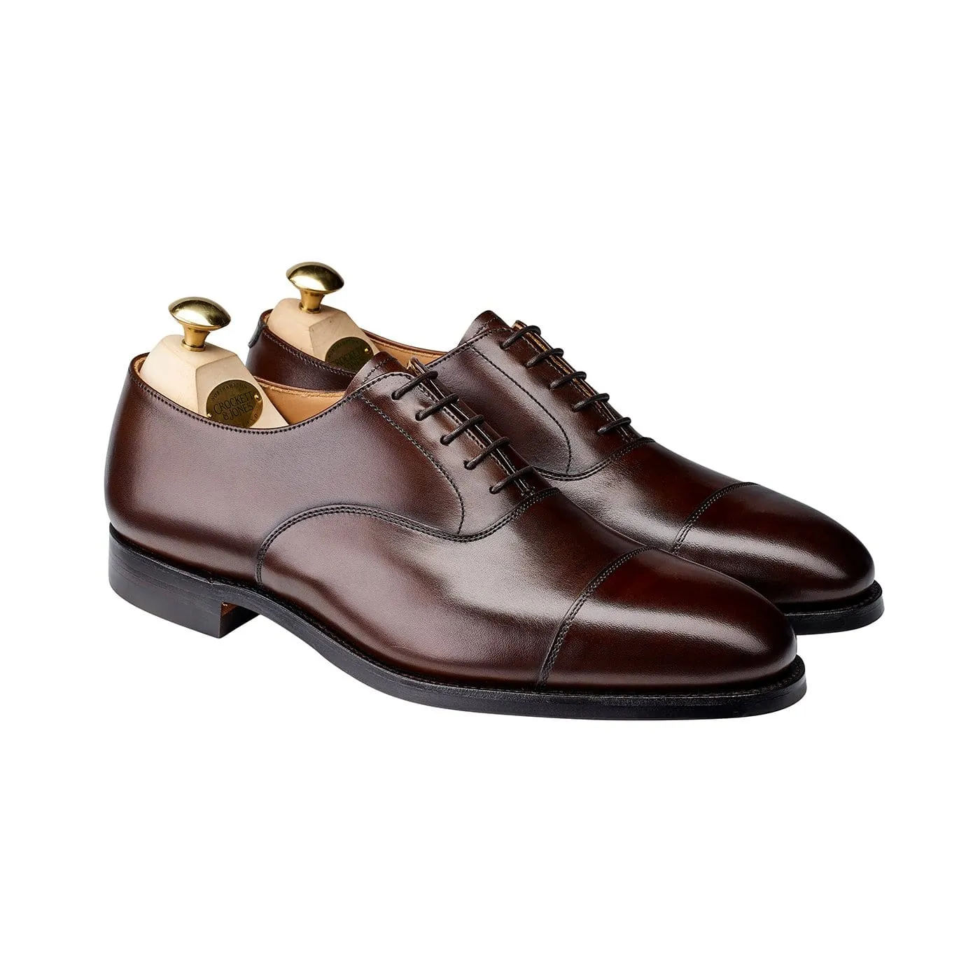 Strong Move Stretchable Connaught 2 Dark Brown Burnished Calf (City Sole)