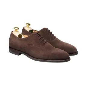 Connaught 2 Dark Oak Suede (City Sole) Korean Sleek Silent Glide