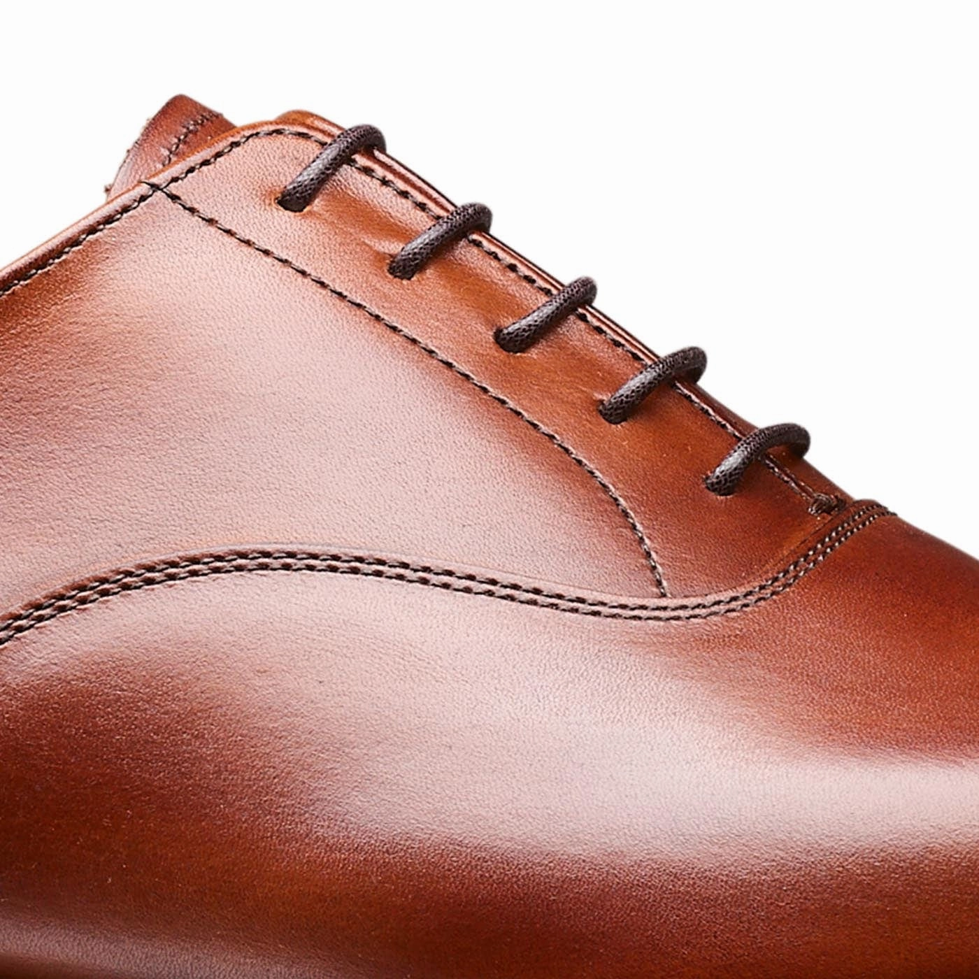Connaught 2 Chestnut Burnished Calf (City Sole) Water Guard Eye Draw
