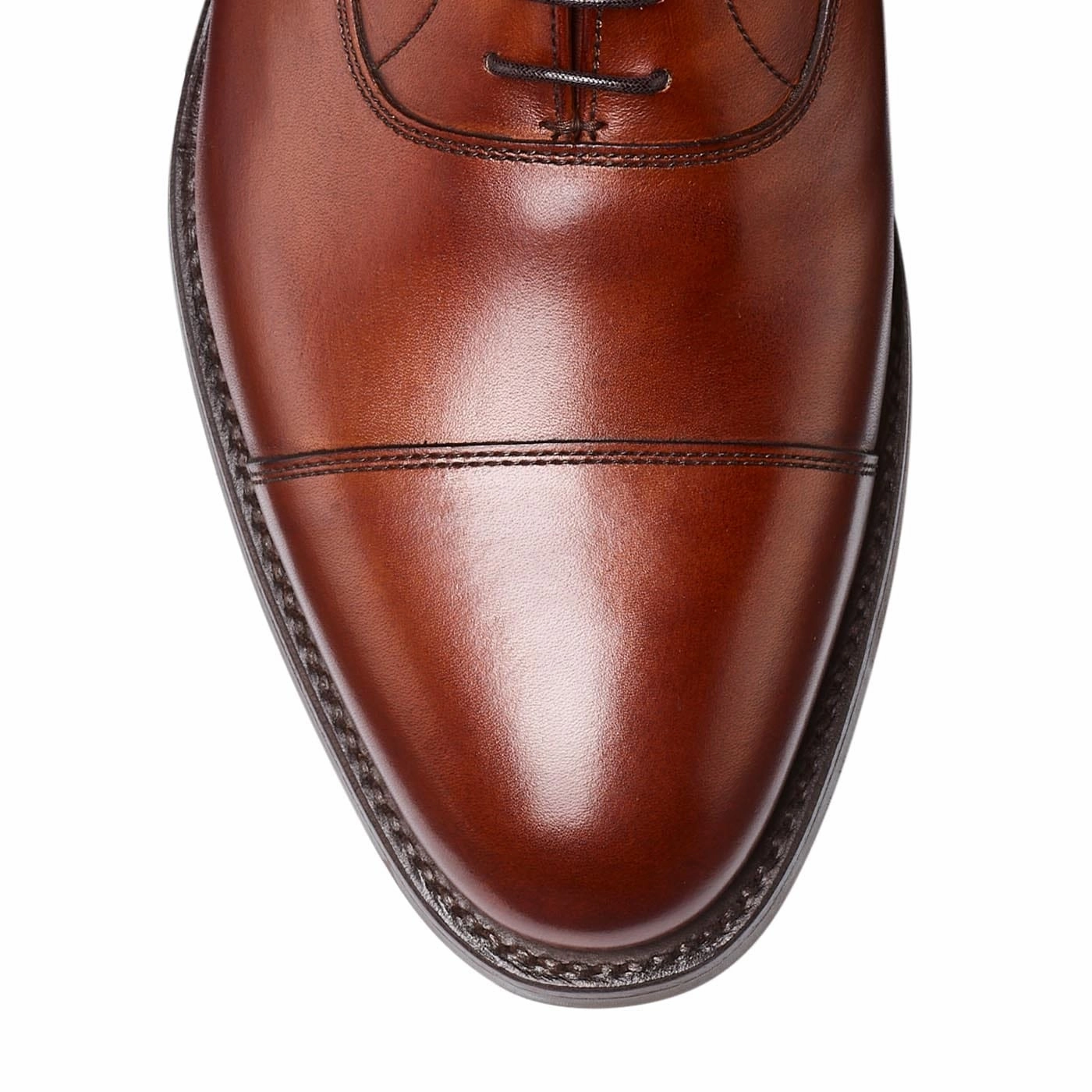 Long Wear Stain Proof Connaught 2 Chestnut Burnished Calf (City Sole)