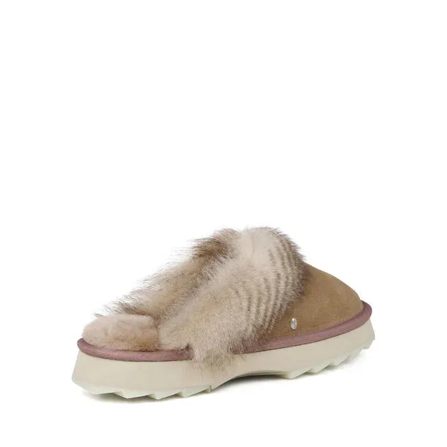 Jolie Sharky Crimp - Camel Comfortable toe box