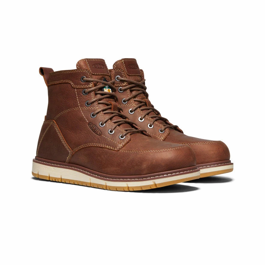 CSA Work Boot: San Jose 6" - Gingerbread Weather resistant