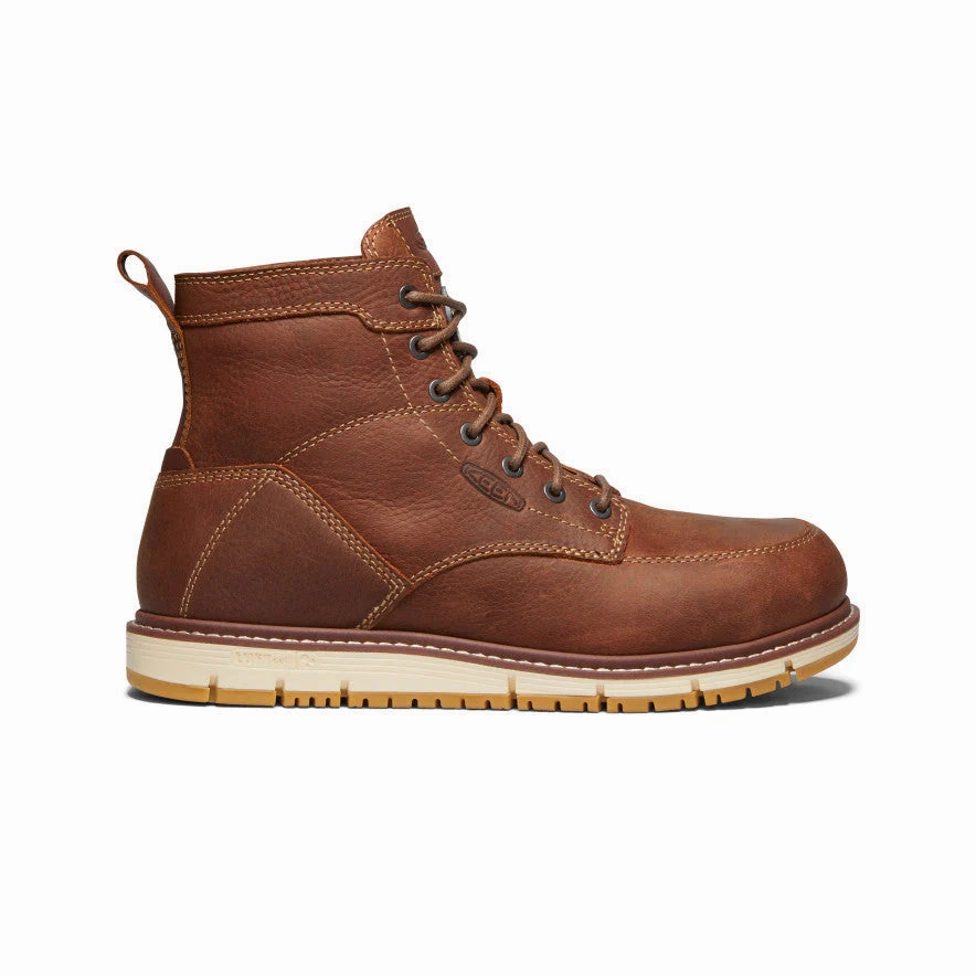 Slip   Resistant Lug Hiking Fit CSA Work Boot: San Jose 6" - Gingerbread