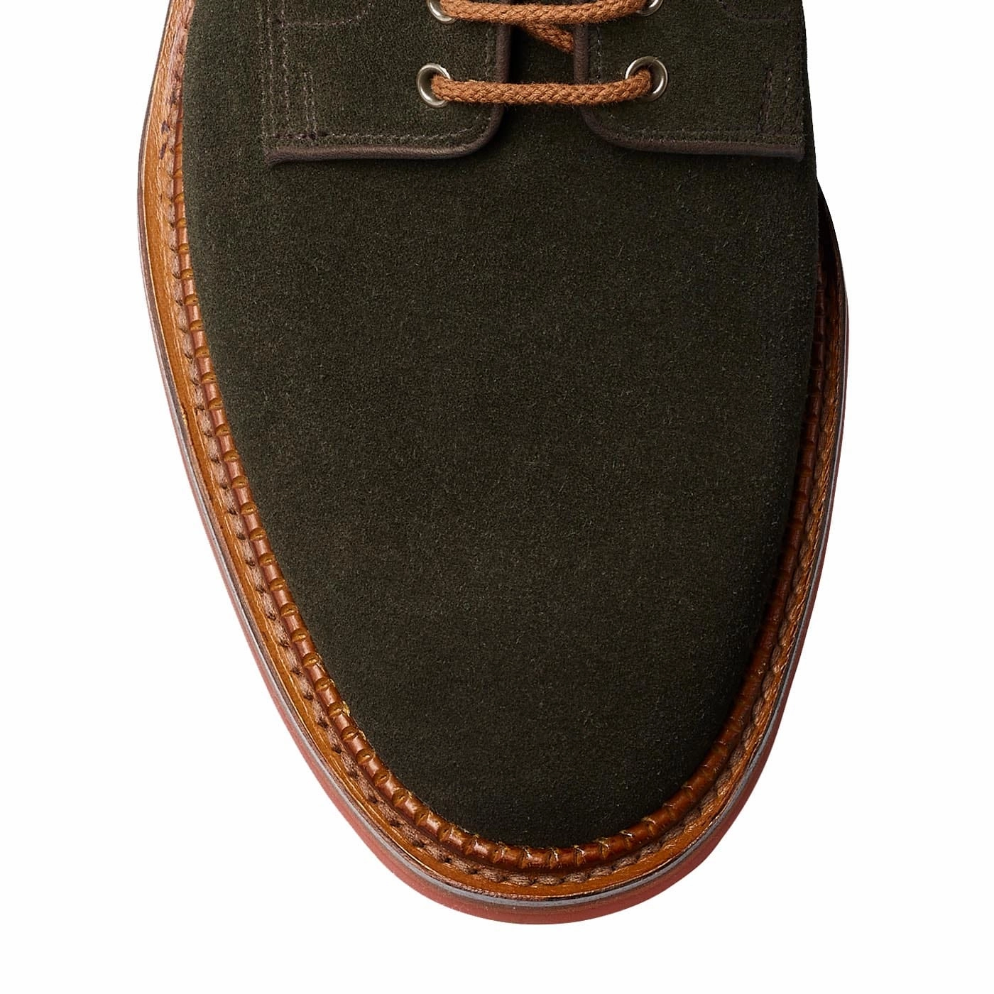 Union Shade Look Bold Cornell Earth Green Suede