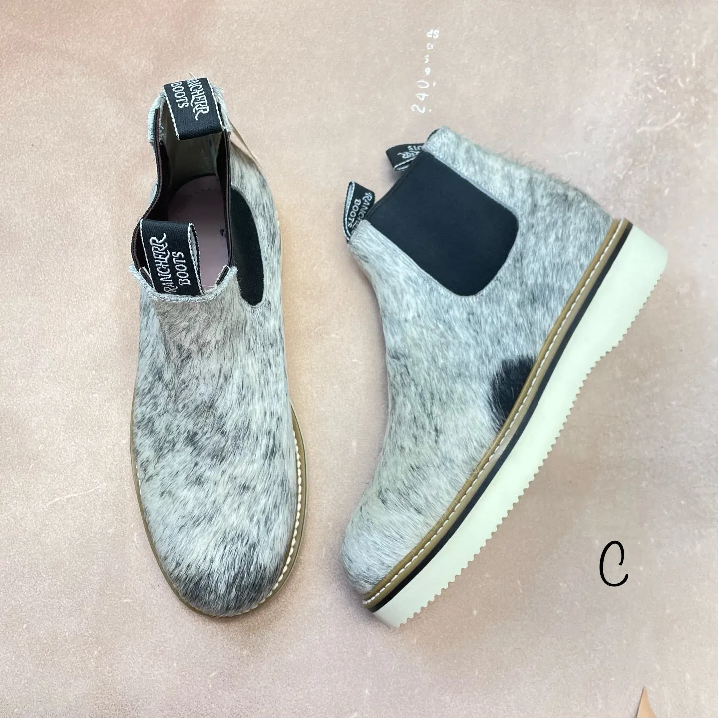 Anti fungal Country Soul Cowhide Lechera - Size 10.5