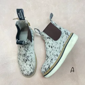 Cowhide Lechera - Size 5.5 Protective Layer Rough Ready