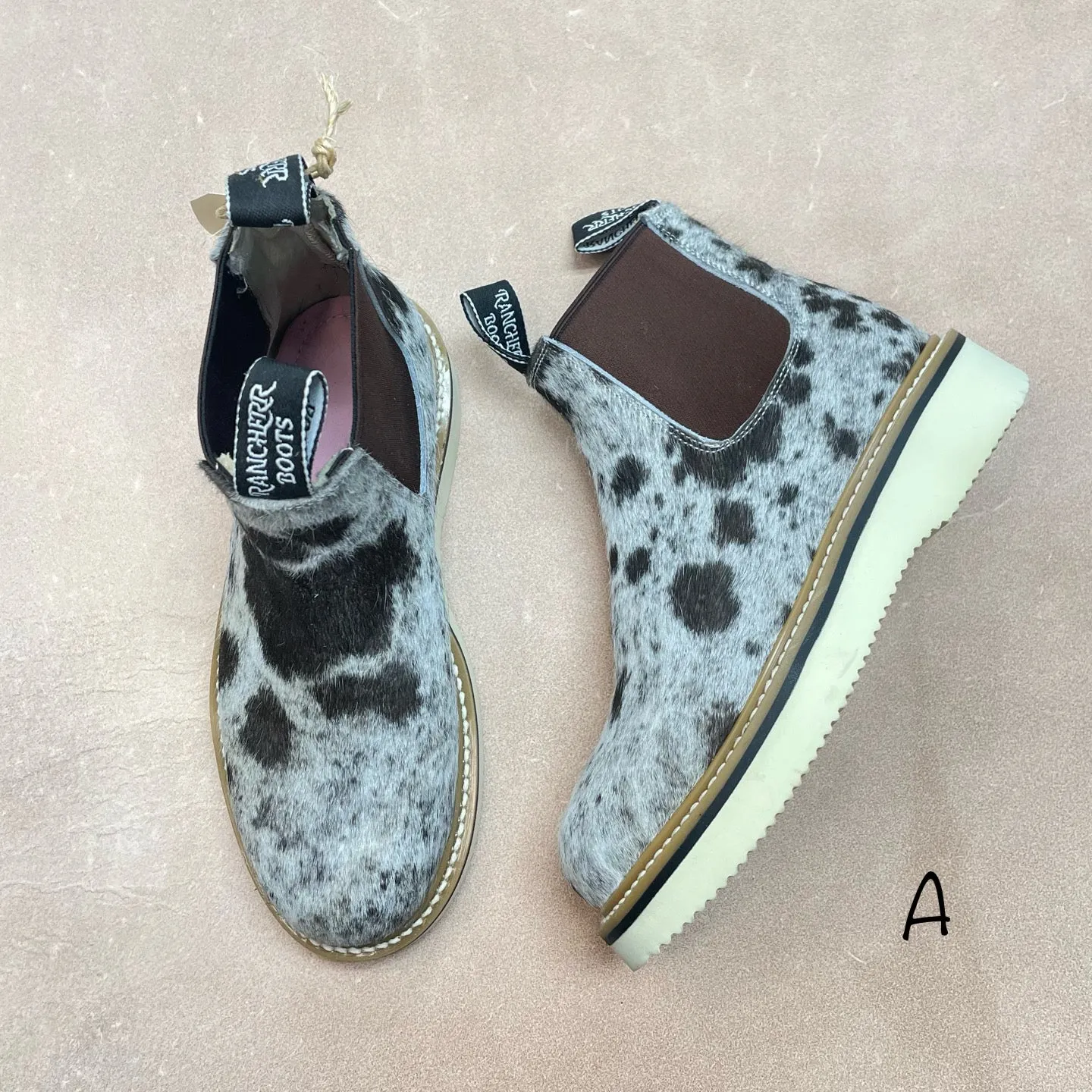 Color Pop Cowhide Lechera - Size 6.5