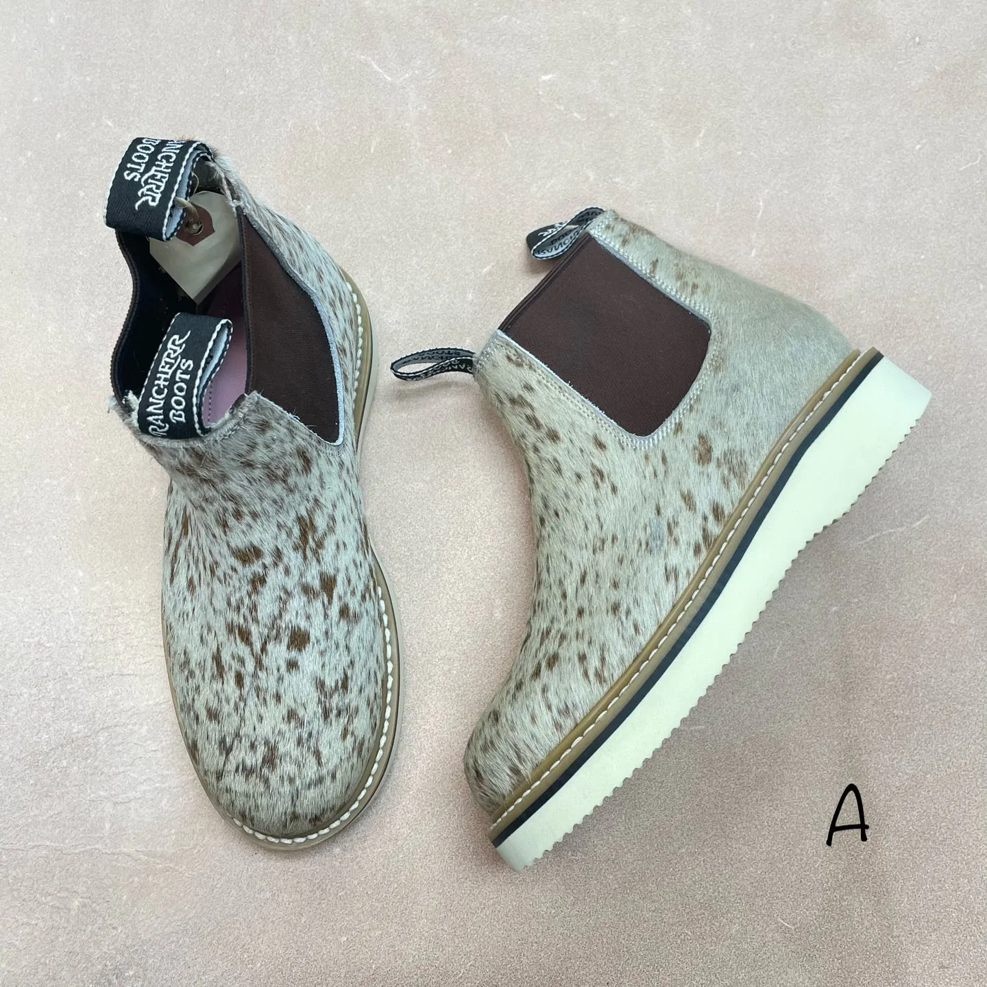 Denim Touch Cowhide Lechera - Size 7