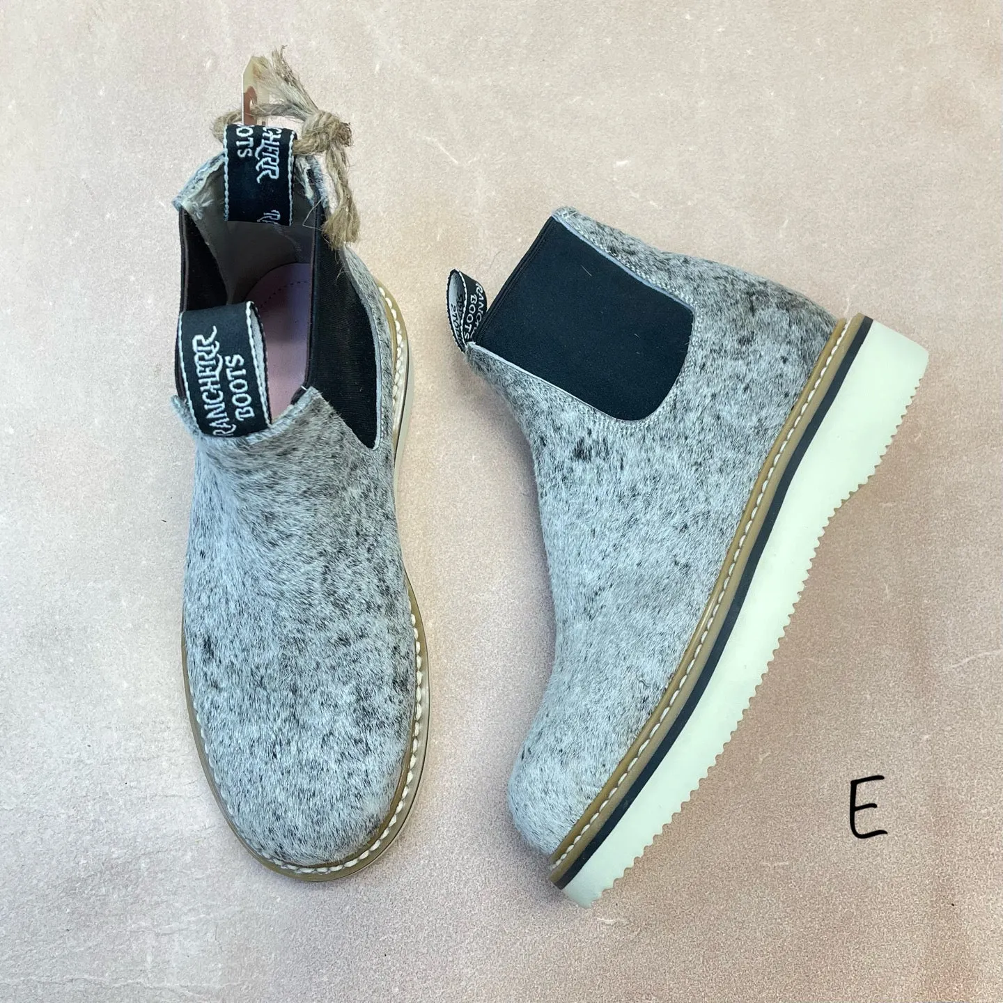 Cowhide Lechera - Size 7 Denim Touch