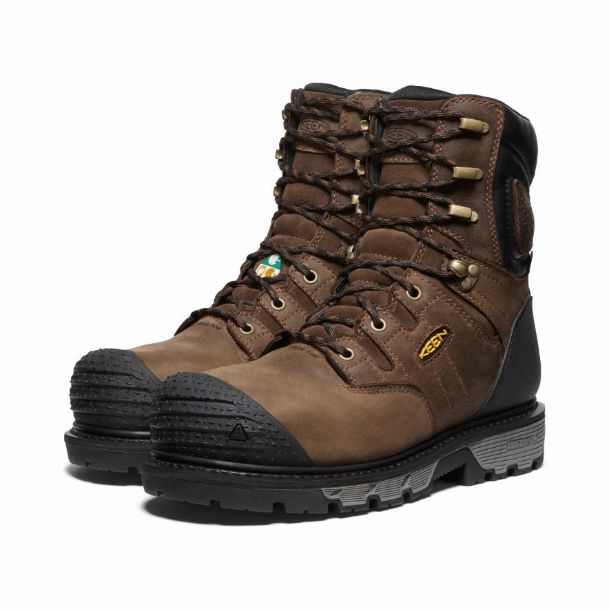 CSA Work Boot: Camden 8" Insulated Soft Leather Non Slip