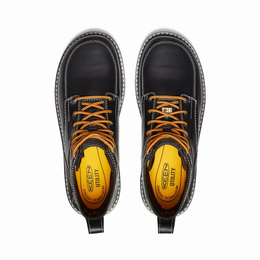 CSA Work Boot: San Jose 6" WP - Black Durable Design Outback Travel