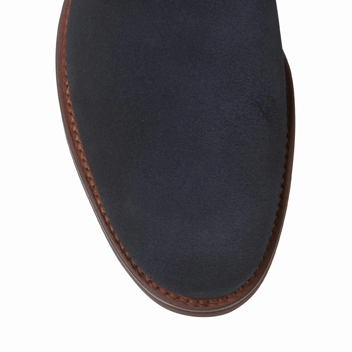 Chukka 4 Indigo Reverse Butt Suede Side zipper Shockproof