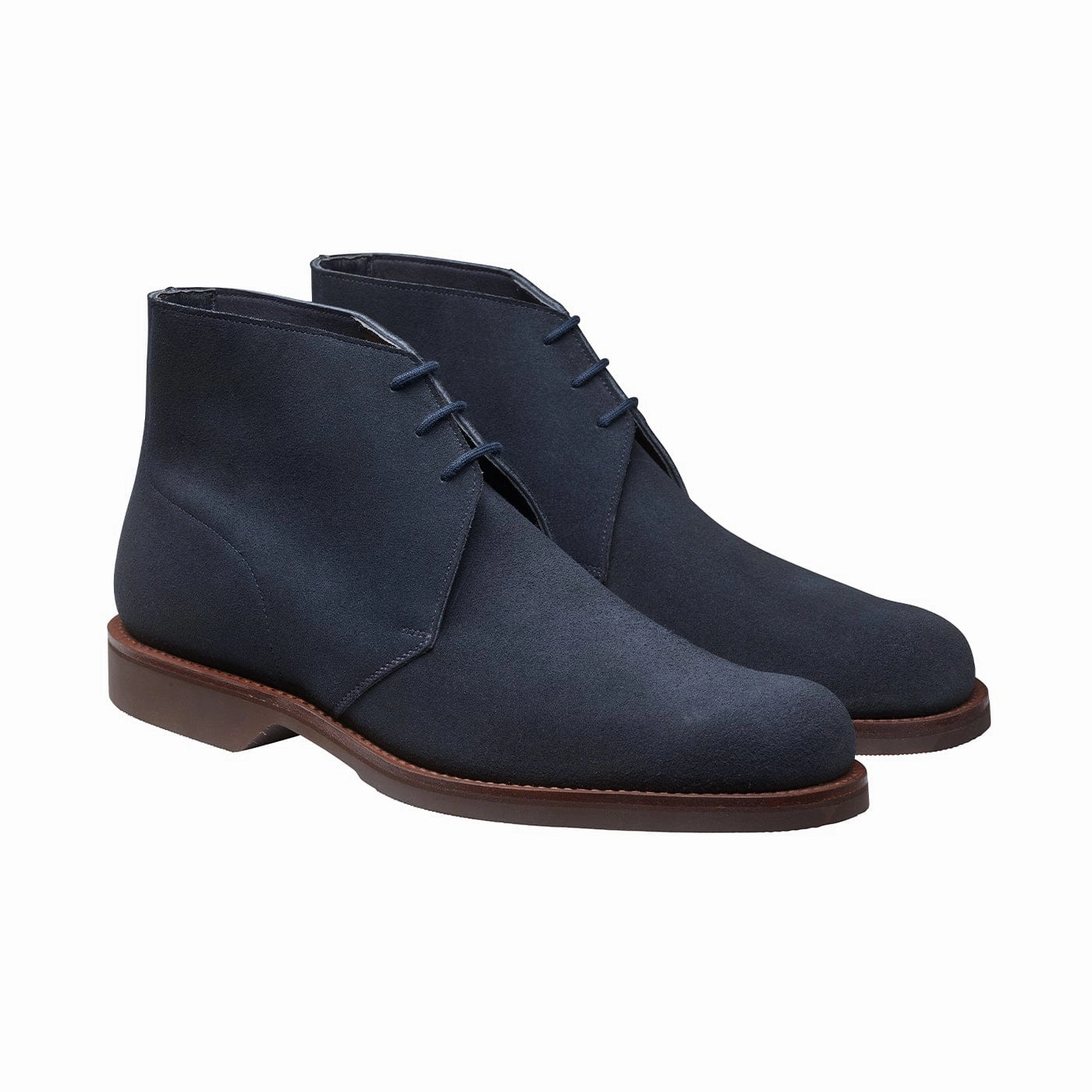 Hard Wear Extreme Durability Chukka 4 Indigo Reverse Butt Suede