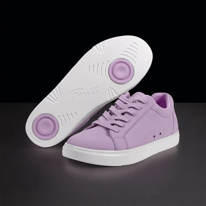 Fuego Dance Shoes- Low-Top | Lavender (In-Store) Speed Enhancement
