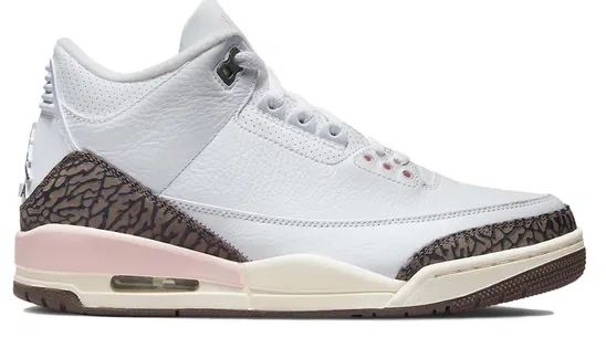 Slip Resistant Firm Edge Jordan 3 Retro Neapolitan Dark Mocha (W)