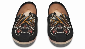 Bright Neon Hanging Bats Casual Shoes