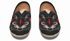 Demon Cat Casual Shoes Mesh Rubber Sole